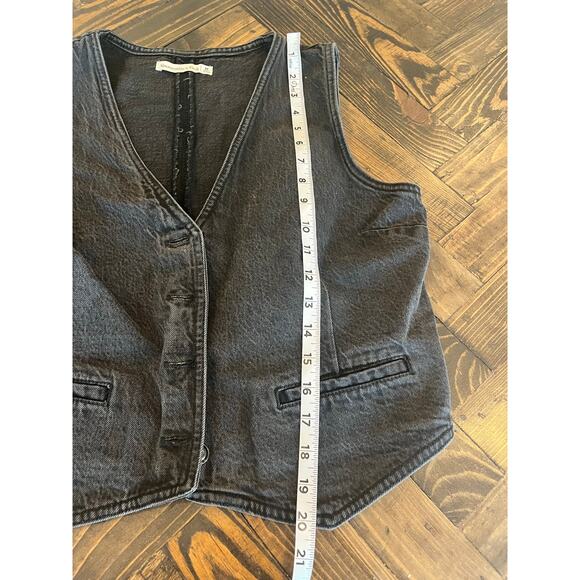 Abercrombie & Fitch Denim Vest - Picture 5 of 9